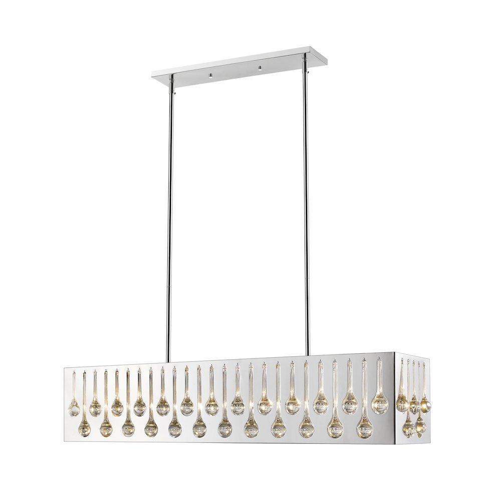 Z-Lite 7 Light Linear Chandelier