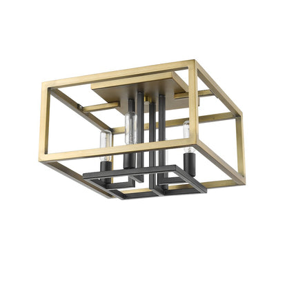 Z-Lite 4 Light Flush Mount