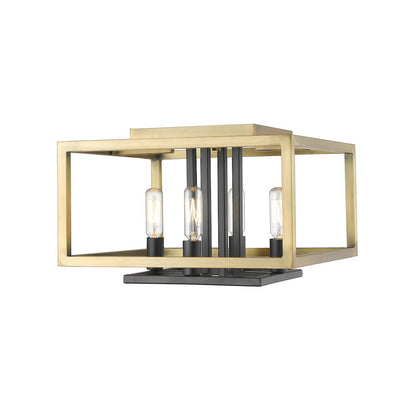Z-Lite 4 Light Flush Mount