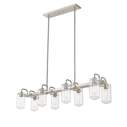 Z-Lite 8 Light Linear Chandelier