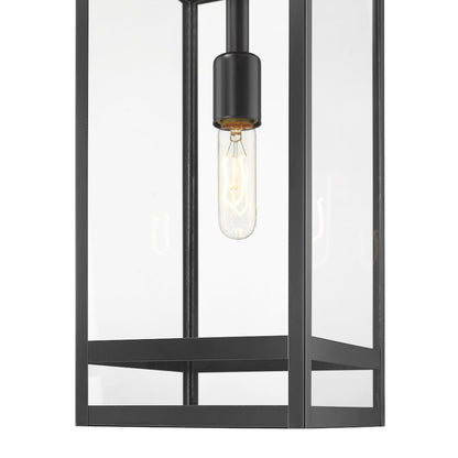 Z-Lite 1 Light Outdoor Chain Mount Ceiling Fixture