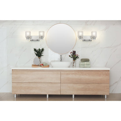 Z-Lite 2 Light Vanity, Brushed Nickel