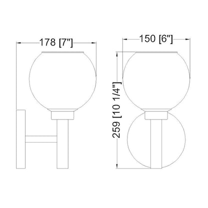 Z-Lite 1 Light Wall Sconce