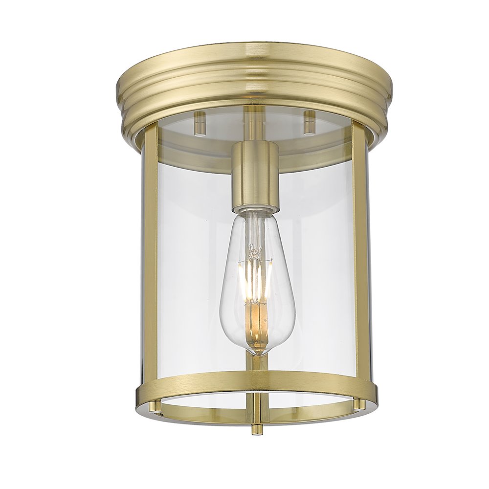 Z-Lite 1 Light Flush Mount