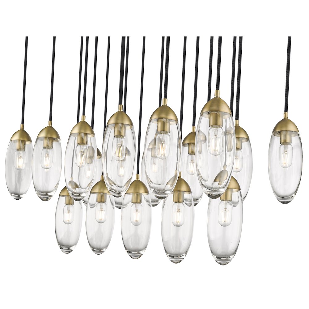 Z-Lite 17 Light Linear Chandelier