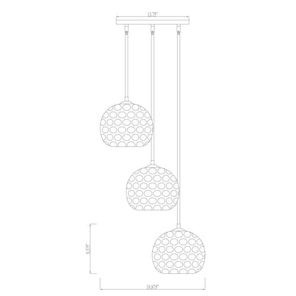 Z-Lite 3 Light Chandelier