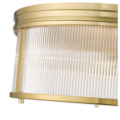 Z-Lite 4 Light Flush Mount