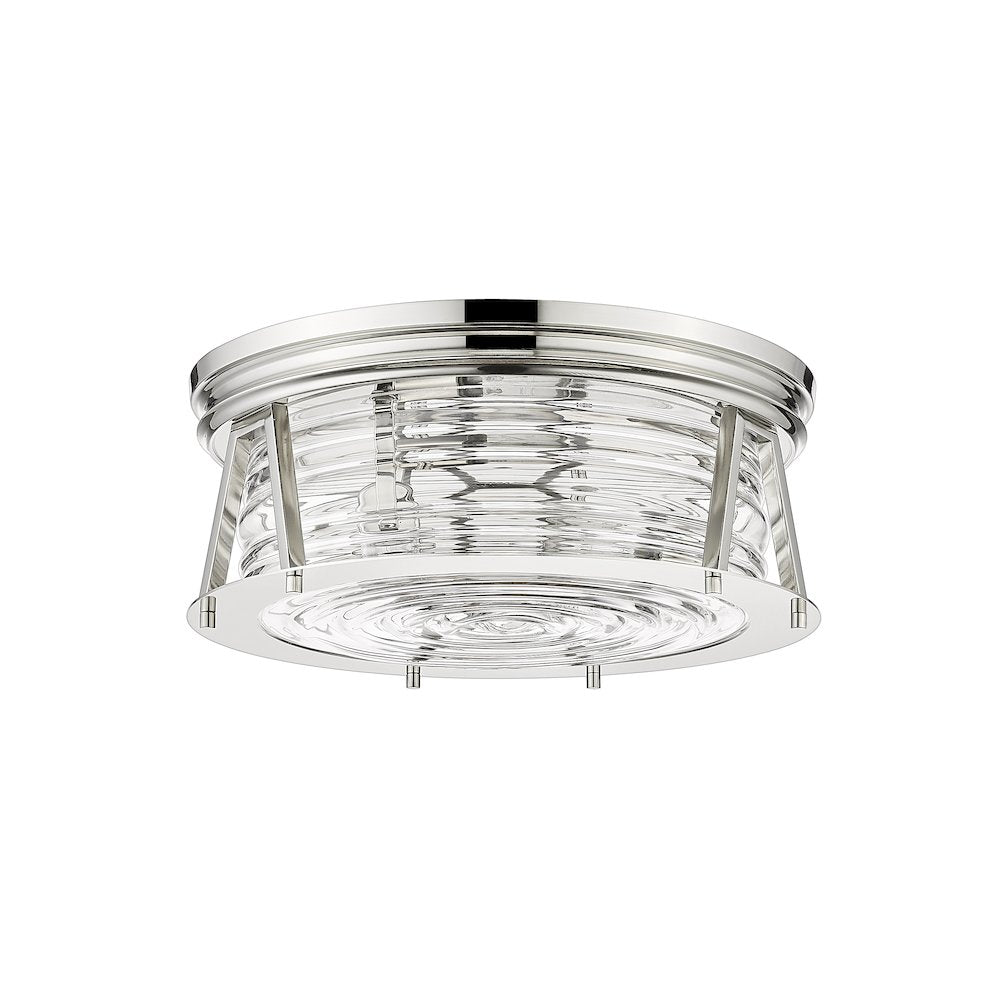 Z-Lite 3 Light Flush Mount