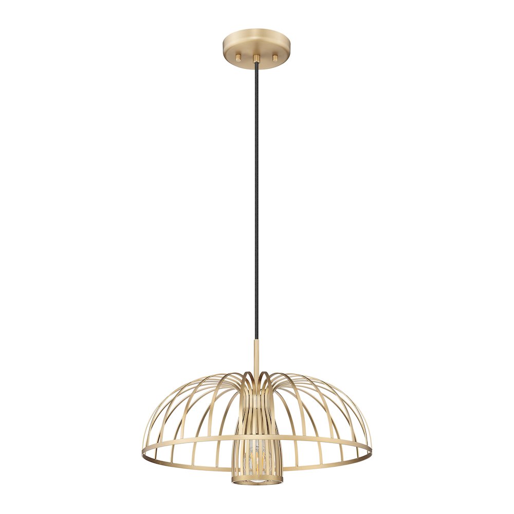 Valencia 1 Light Modern Gold Pendant