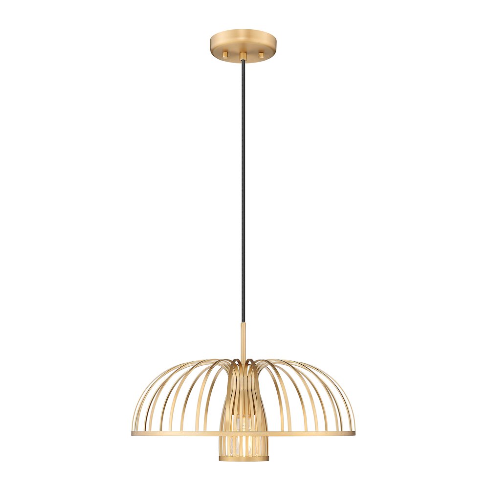 Valencia 1 Light Modern Gold Pendant
