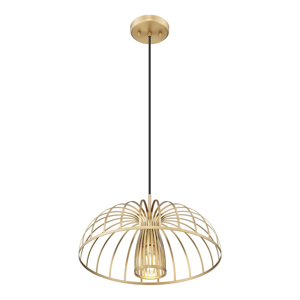 Valencia 1 Light Modern Gold Pendant