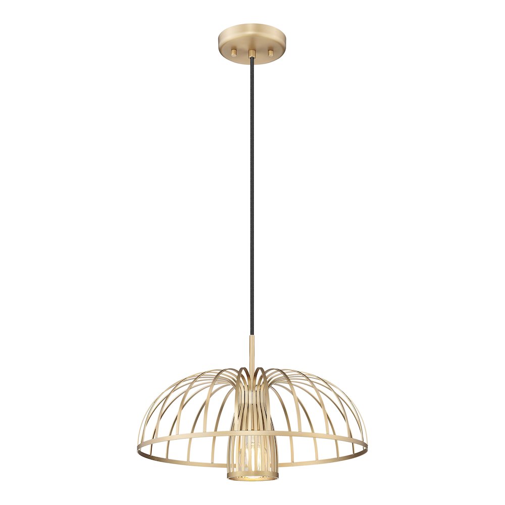 Valencia 1 Light Modern Gold Pendant