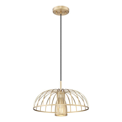 Valencia 1 Light Modern Gold Pendant