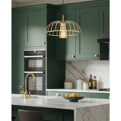Valencia 1 Light Modern Gold Pendant