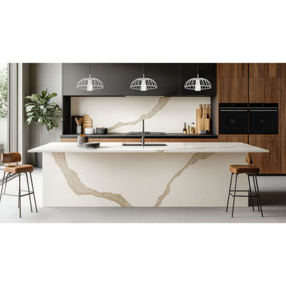 Valencia 1 Light Texture White Pendant
