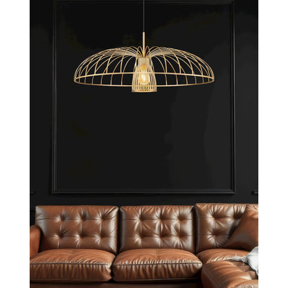 Valencia 1 Light Modern Gold Pendant
