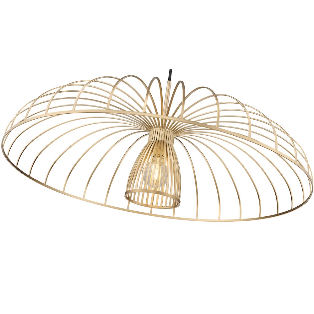 Valencia 1 Light Modern Gold Pendant