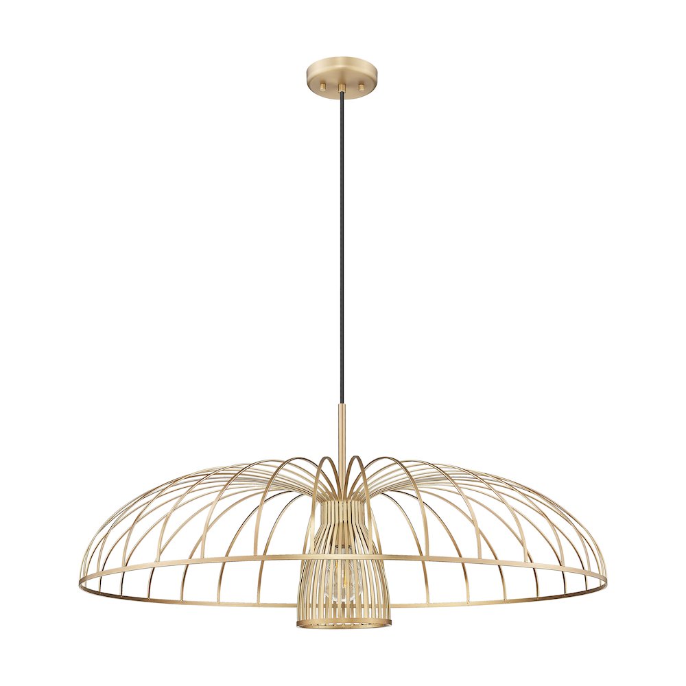 Valencia 1 Light Modern Gold Pendant