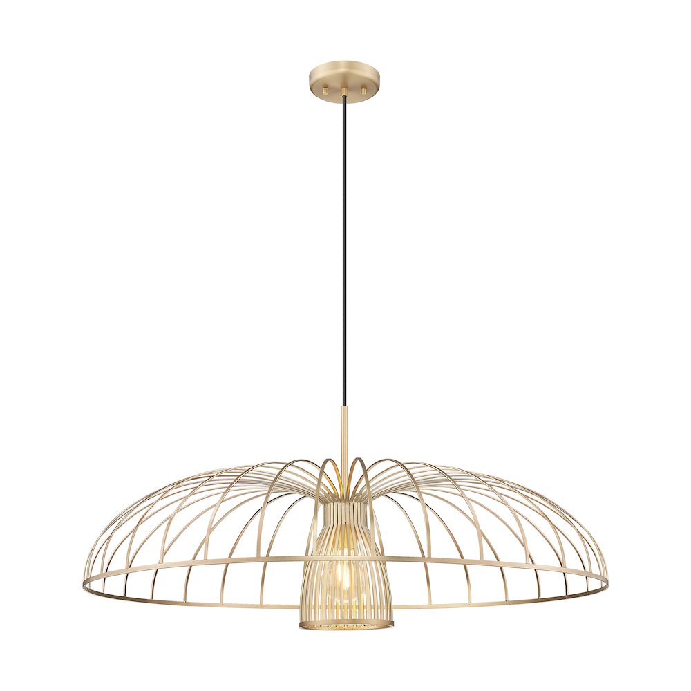 Valencia 1 Light Modern Gold Pendant
