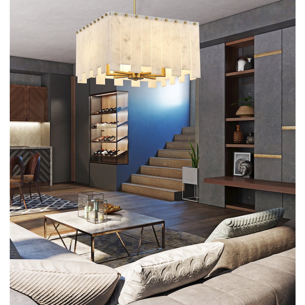 Z-Lite 8 Light Chandelier