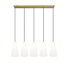 Z-Lite 5 Light Linear Chandelier
