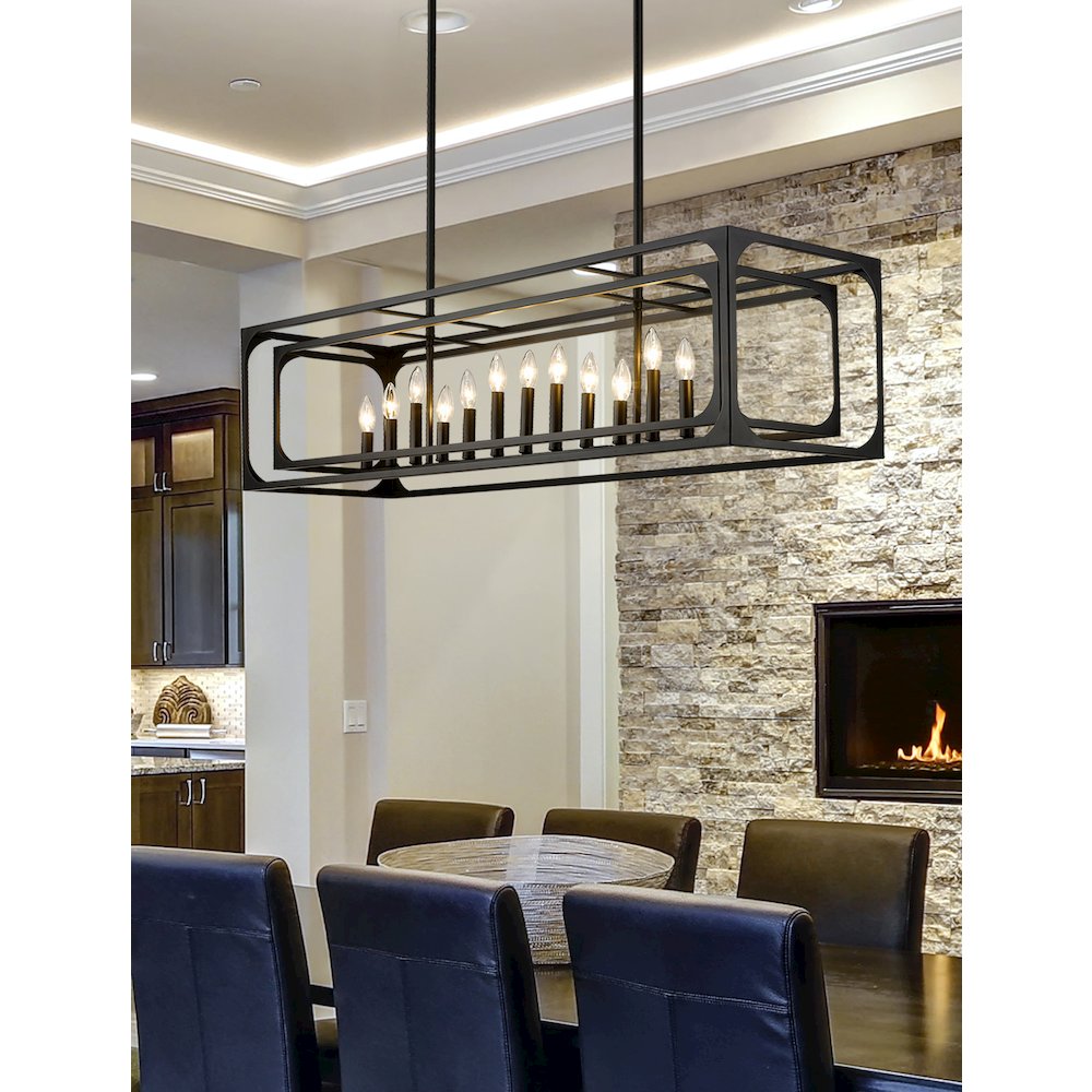 Z-Lite 13 Light Linear Chandelier