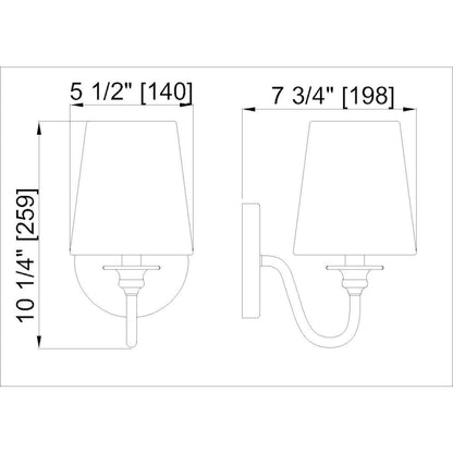 Z-Lite 1 Light Wall Sconce