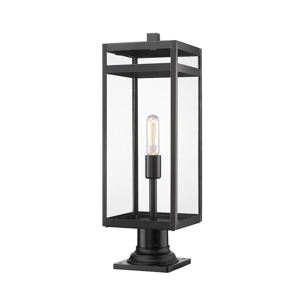 Z-Lite 1 Light Outdoor Pier Mounted Fixture