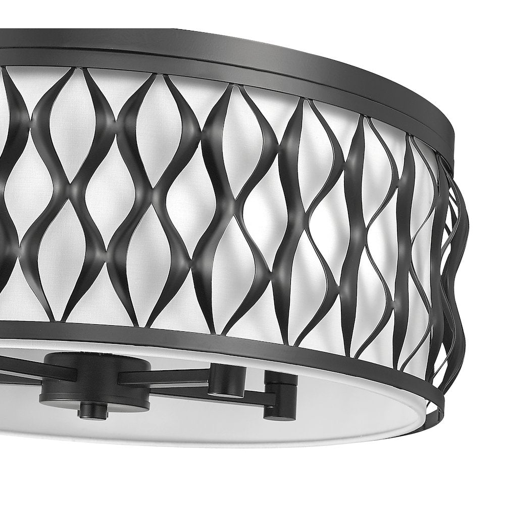 Z-Lite 5 Light Flush mount