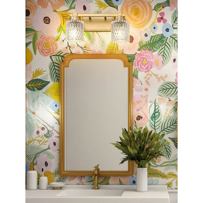Z-Lite 2 Light Vanity, Modern Gold