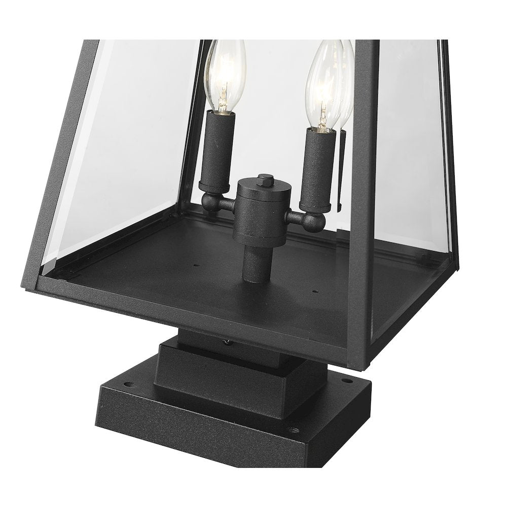 Z-Lite 2 Light Outdoor Pier Mounted Fixture