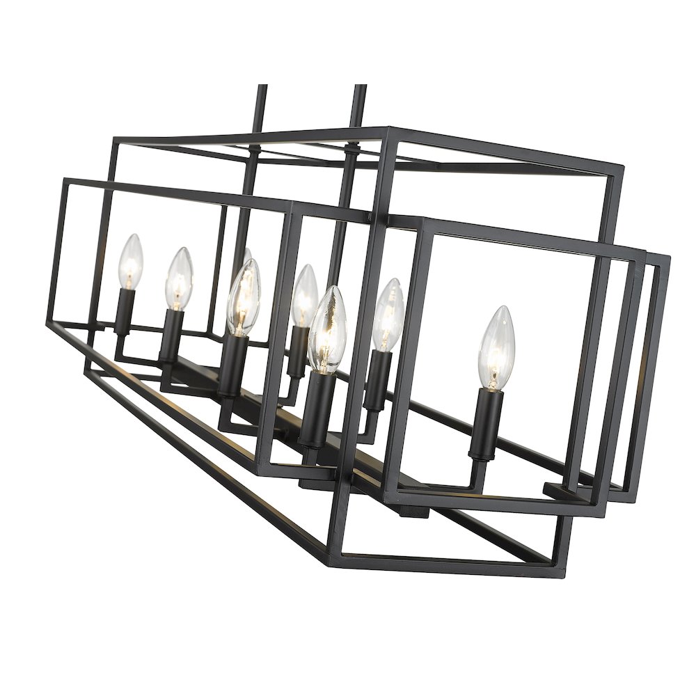 Z-Lite 8 Light Linear Chandelier