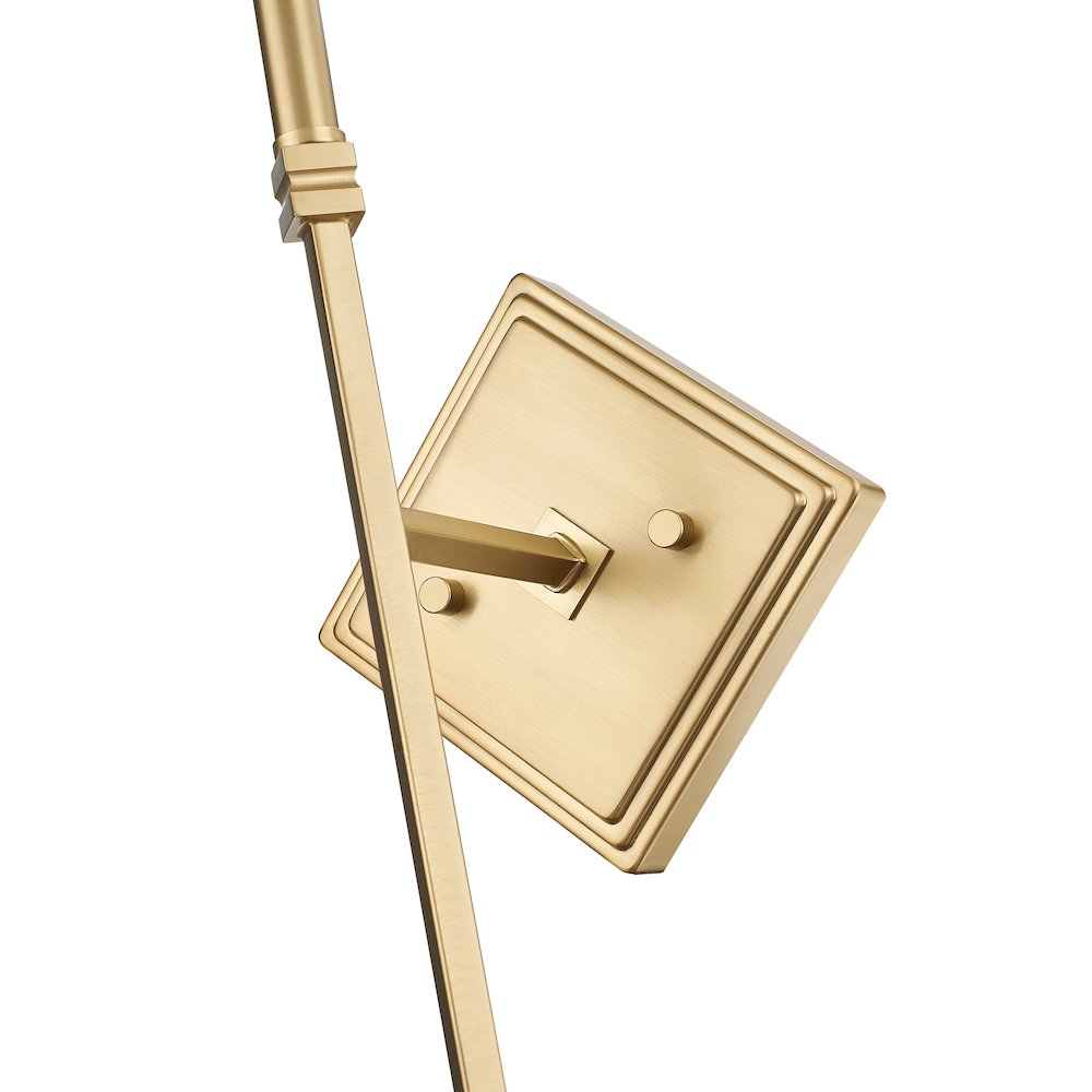 Z-Lite 1 Light Wall Sconce, Modern Gold