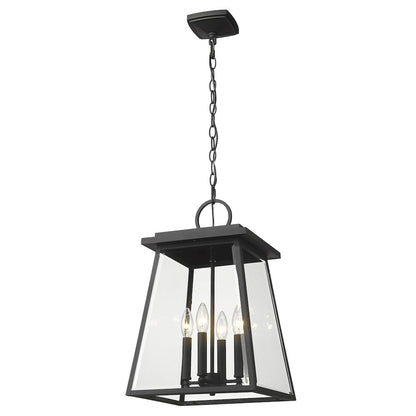 Z-Lite 4 Light Outdoor Chain Mount Ceiling Fixture