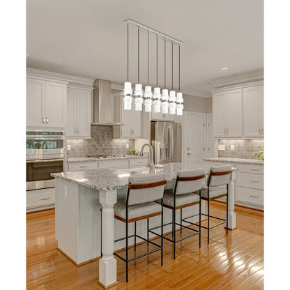 Z-Lite 7 Light Linear Chandelier