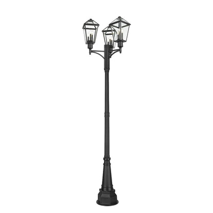 Z-Lite 3 Light Outdoor Post Mount Fixture
