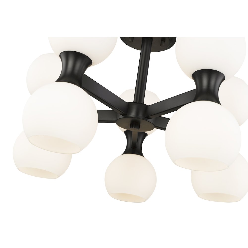 Z-Lite 10 Light Semi Flush Mount