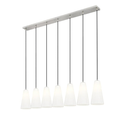 Z-Lite 7 Light Linear Chandelier