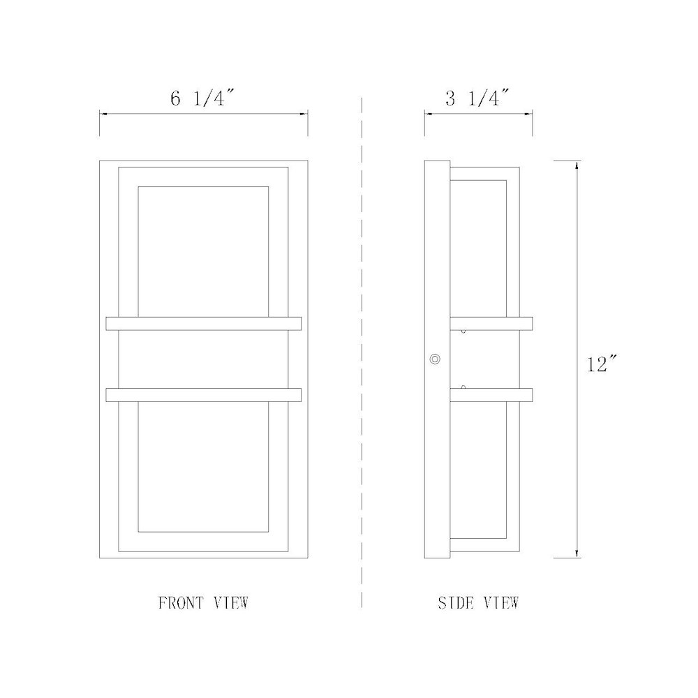 Z-Lite 2 Light Outdoor Wall Light