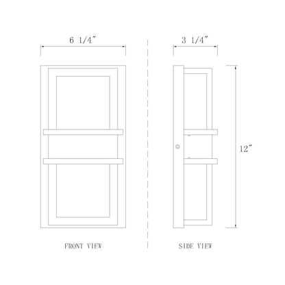 Z-Lite 2 Light Outdoor Wall Light
