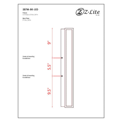 Z-Lite 1 Light Outdoor Wall Light