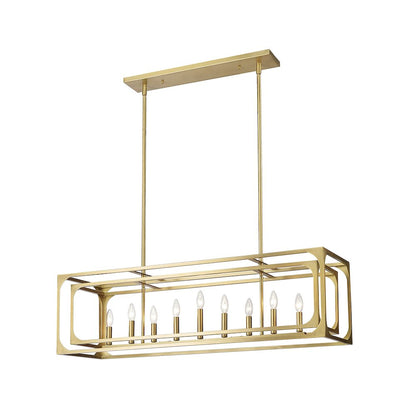 Z-Lite 9 Light Linear Chandelier