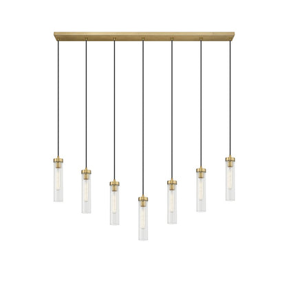 Z-Lite 7 Light Linear Chandelier
