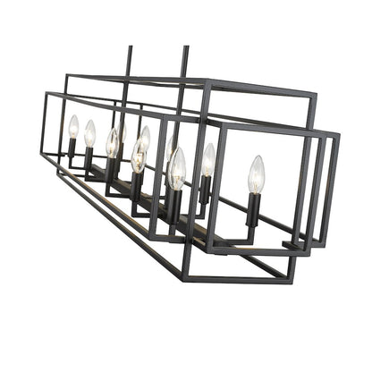 Z-Lite 10 Light Linear Chandelier