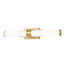 Z-Lite Egon 1 Light Vanity in Modern Gold color, Steel frame