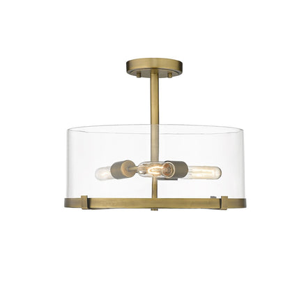 Z-Lite 3 Light Semi Flush Mount