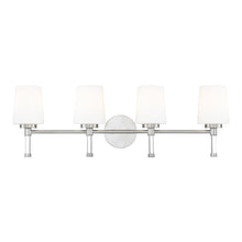 Z-Lite 4 Light Vanity, Brushed Nickel