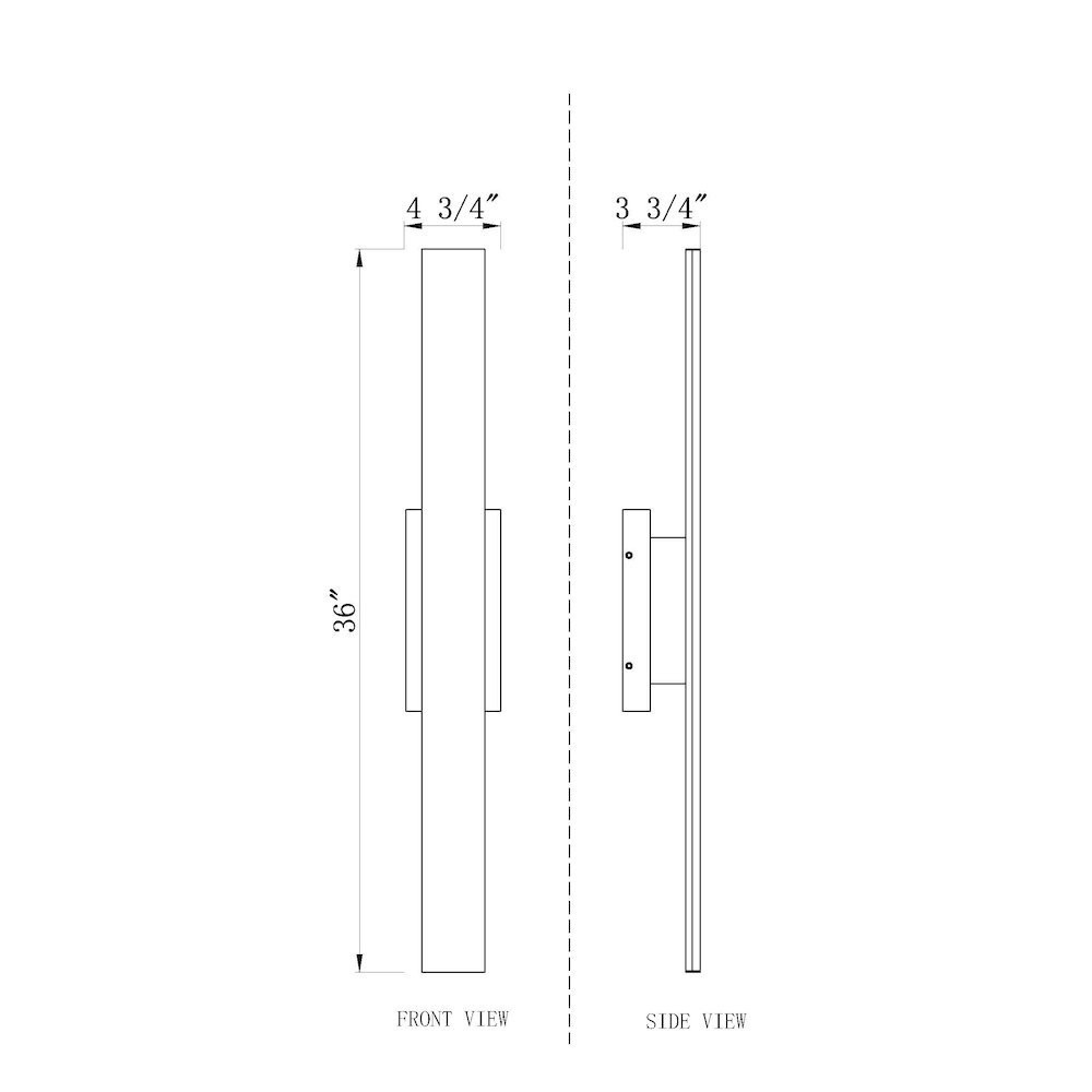Z-Lite 2 Light Outdoor Wall Light