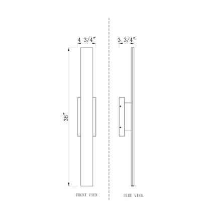 Z-Lite 2 Light Outdoor Wall Light