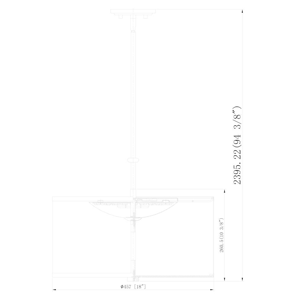 Z-Lite 1 Light Pendant, Brushed Nickel